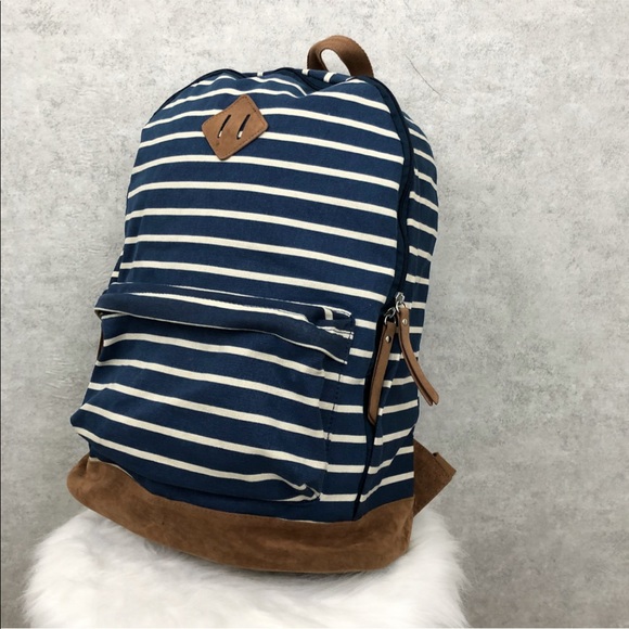 target striped backpack